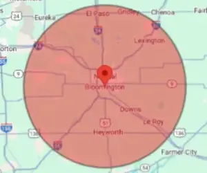 Bloomington Il service area