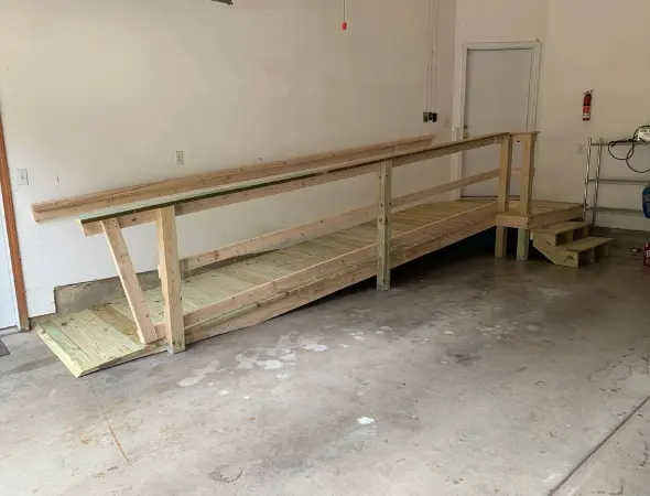 wheelchair accessible ramp in springfield il